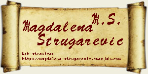 Magdalena Strugarević vizit kartica